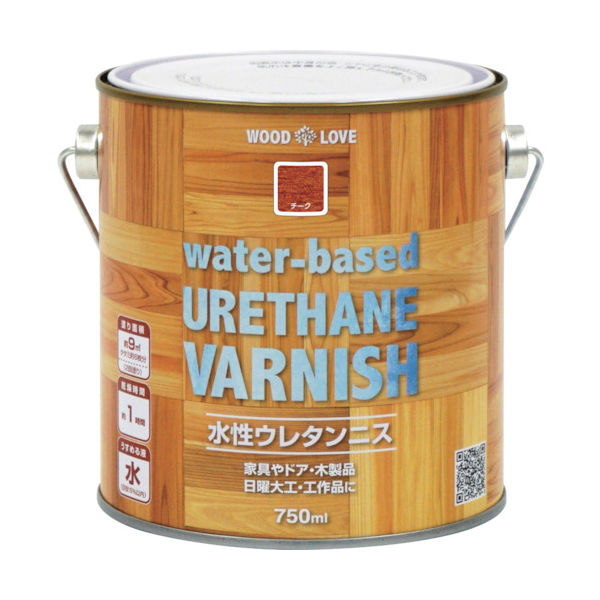 ニッペホームプロダクツ ニッぺ 水性ウレタンニス 750ml 300N