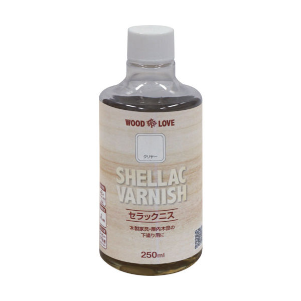 ニッペホームプロダクツ ニッぺ セラックニス 250ml クリヤー 300N101ー250 4976124516962 1本（直送品）