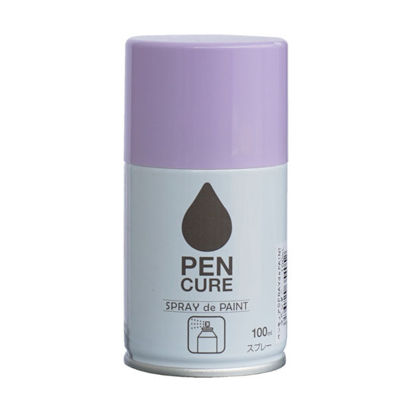 ニッペホームプロダクツ ニッぺ ペンキュア SPRAY de PAINT 100ml ラベンダー HB015ー100 HB015-100 1本（直送品）