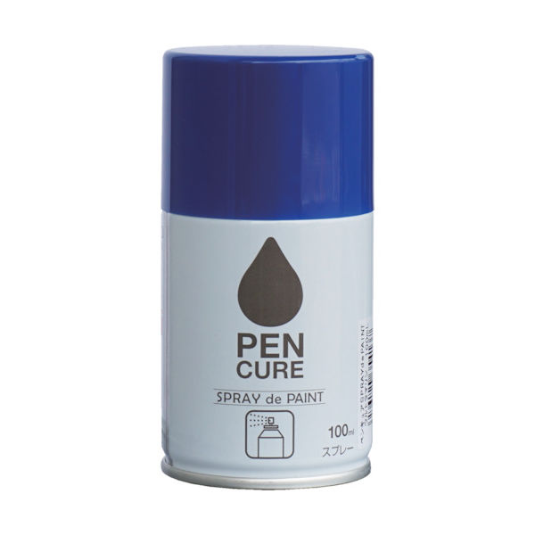 ニッぺ ペンキュア SPRAY de PAINT 100ml ウルトラマリン HB019ー100 4976124354137 1本（直送品）