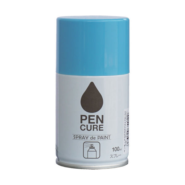 ニッペホームプロダクツ ニッぺ ペンキュア SPRAY de PAINT 100ml アザーブルー HB018-100 1本 859-8549（直送品）