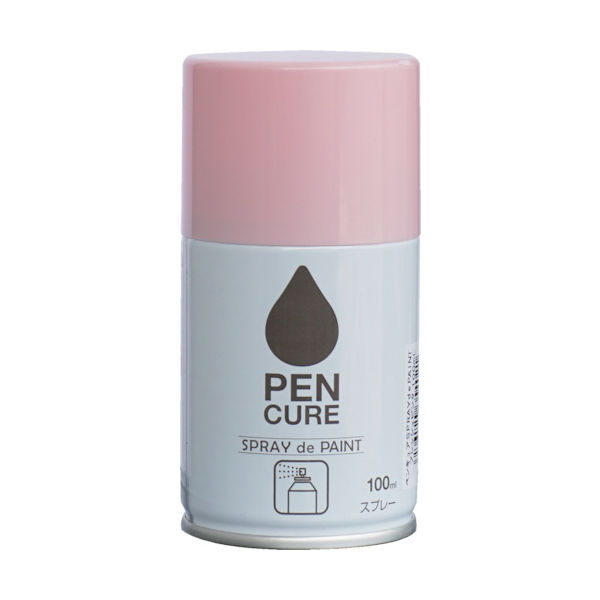 ニッぺ ペンキュア SPRAY de PAINT 100ml フレッシュピンク HB020ー100 4976124354021 1本（直送品）
