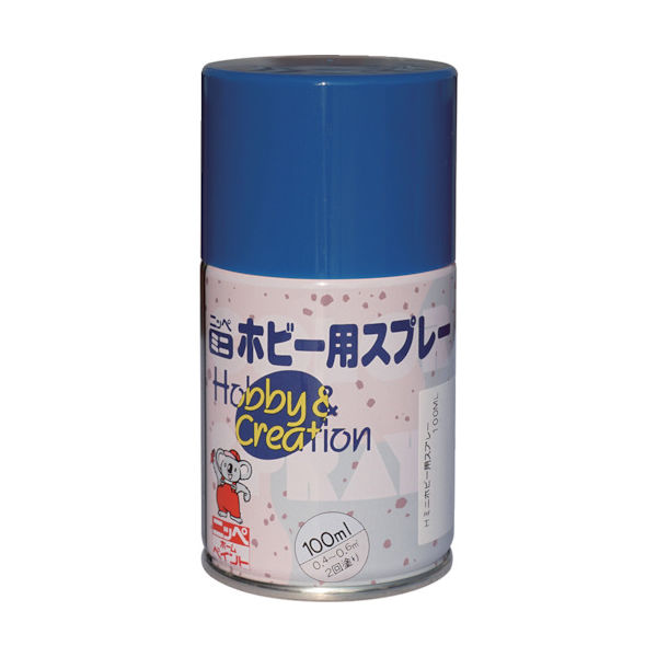 ニッペホームプロダクツ ニッぺ ミニホビースプレー 100ml ブルー HR8215ー100 4976124411519 1本（直送品）