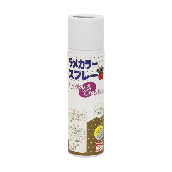 ニッペホームプロダクツ ニッぺ ラメカラースプレー 70ml シルバー HSA002ー70 4976124417009 1本（直送品）
