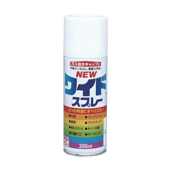 ニッペホームプロダクツ ニッぺ ニューワイドスプレー 300ml クリーム HSJ528ー300 HSJ528-300 1本（直送品）