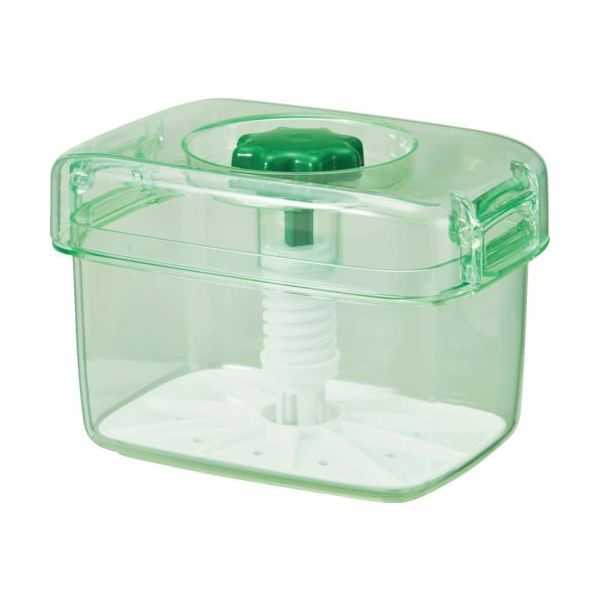 新輝合成 TONBO 即席つけもの器ピクレKー22 スケルトングリーン 01383 1個 818-3404（直送品）