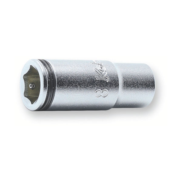 山下工業研究所 コーケン 6.35mm差込 ナットグリップセミディープソケット 8mm 2350X-8 1個 812-1677（直送品）