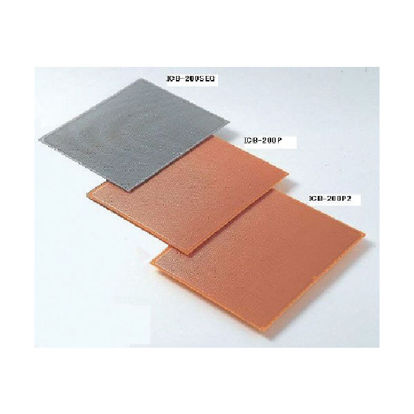 サンハヤト ユニバーサル基板 245×320mm 穴径0.9φ ICB200SEG 1枚 816-3115（直送品）