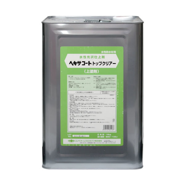 ニッペホームプロダクツ ニッぺ ヘキサコート トップクリアー 16kg HXP021ー16 4976124825187 1缶(16000g)（直送品）
