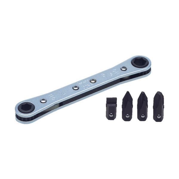 山下工業研究所 コーケン ラチェットスパナセット5ヶ組 R810A 1セット 811-7759（直送品）