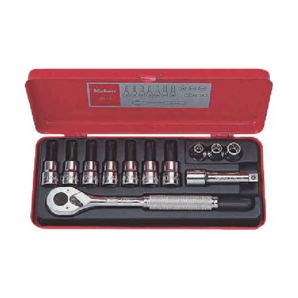 山下工業研究所 コーケン ソケットセット 差込角9.5mm 3244 1個 811-8743（直送品）