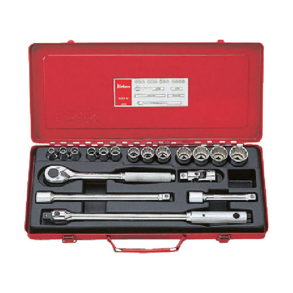 山下工業研究所 コーケン ソケットセット 差込角12.7mm 4261M 1個(1セット) 811-9364（直送品）