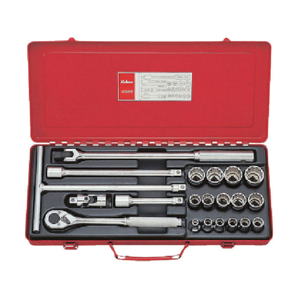 山下工業研究所 コーケン ソケットセット 差込角12.7mm 4263M 1個(1セット) 811-9365（直送品）