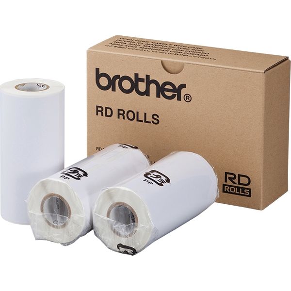 BROTHER ブラザー TD-4000 4100N用長尺紙テープ 3本パック 102mm (RD
