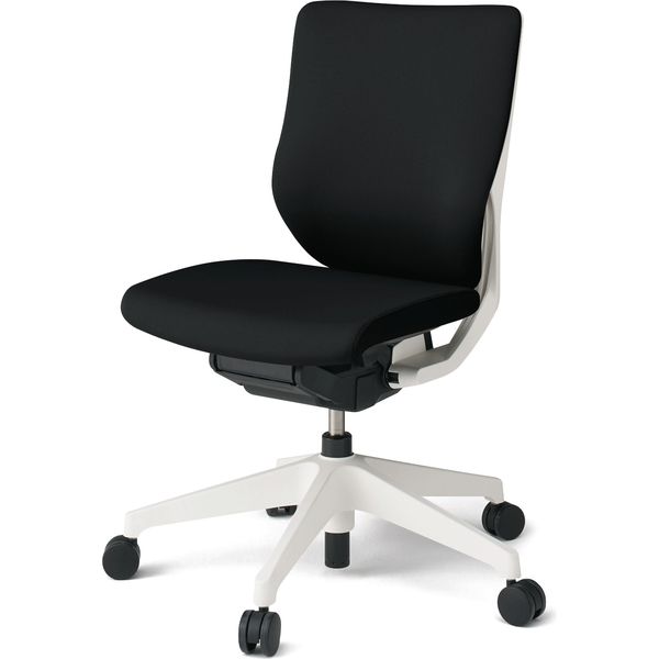 イトーキ エピオスチェア 背布張 ハイバック 肘無 フリーロッキング 黒×ブラック 1脚（メーカー直送） 中古エピオスチェア イトーキ⁄ITOKI 肘付ハイバックチェア 527286