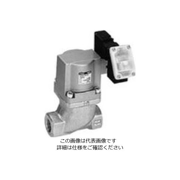 CKD 低圧損形低圧クーラントバルブ 電磁弁搭載形2ポート弁 CVSE22-80F-05-02H-1 1個（直送品）