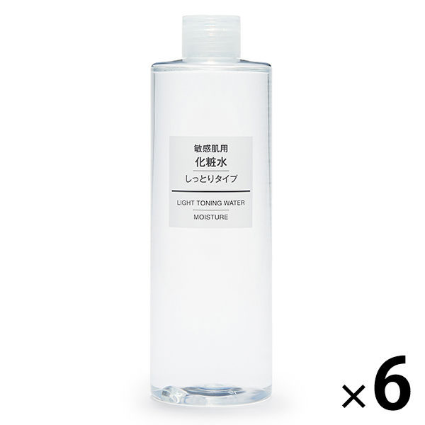 無印良品 敏感肌用 化粧水 しっとりタイプ（大容量） 400mL 1箱（6個入 