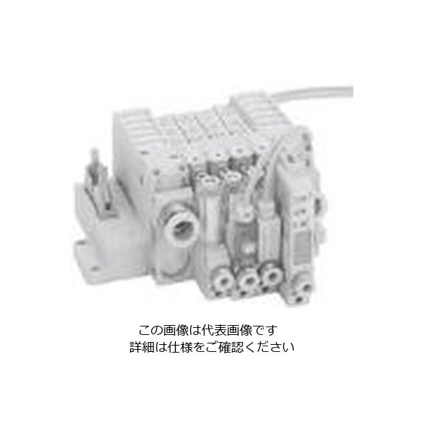 CKD セルバックス 真空切換ユニット 11mmピッチマニホールド専用タイプ マニホールドベースのみ VSZPM-48-4-F26 1個(直送品)