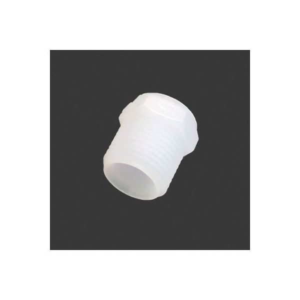 アイシス PVDFプラグ 1/2ー14NPTオス 65-1920-27 1個（直送品）