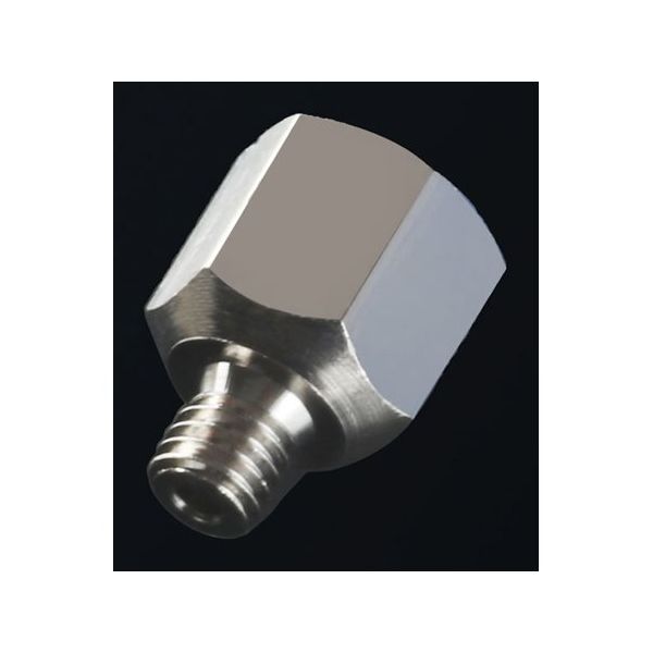 アイシス ネジ規格変換カップリング M6オス:1/8ー27NPTメス 65-2103-27 1個（直送品）