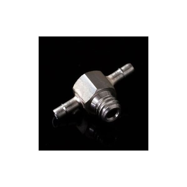 アイシス 10ー32UNFオスネジ付きSUSアダプターT型 1.5mmチューブ用 65-2103-57 1個（直送品）