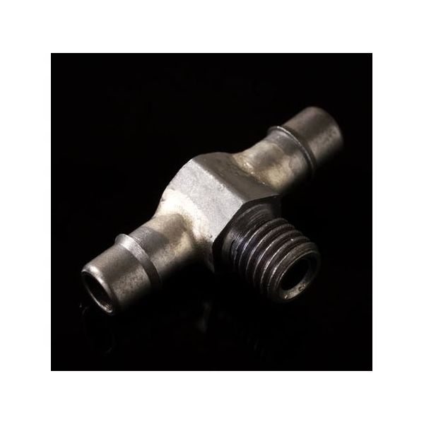 アイシス 1/4ー28UNFオスネジ付きSUSアダプターT型 5mmチューブ用 65-2104-07 1個（直送品）