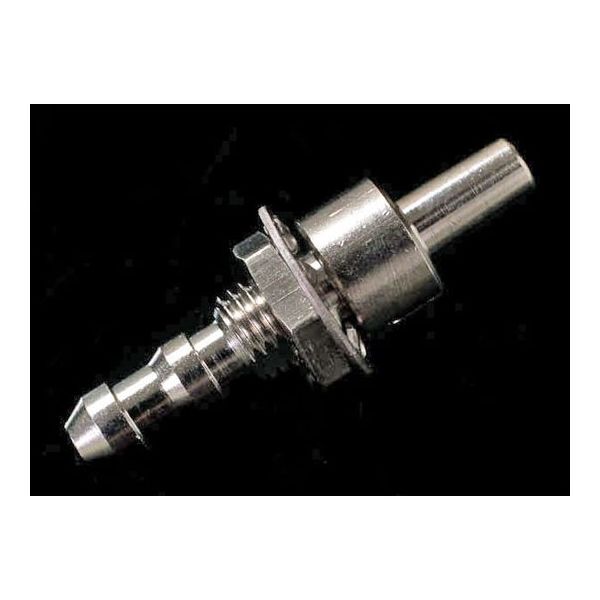 アイシス メタルオスルアー隔壁コネクター 1/8”~3/16”チューブ用 65-2104-97 1個（直送品）