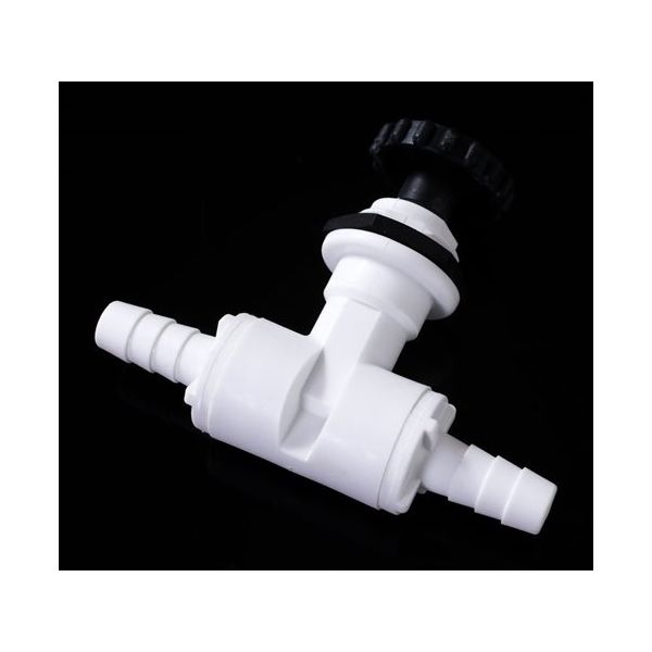 アイシス PP隔壁ニードルバルブ 9mmチューブ用 65-2105-23 1個（直送品）