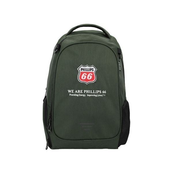 ケイワーク Phillips 66 リュック グリーン 65-2344-03 1個（直送品）