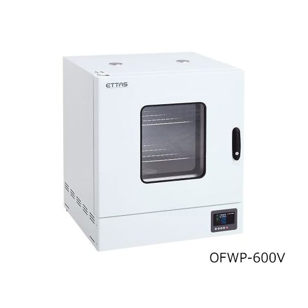 アズワン 定温乾燥器(プログラム仕様・強制対流方式) 窓付きタイプ 左扉 出荷前バリデーション付 OFWP-600V 1台（直送品）