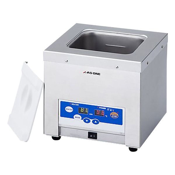 アズワン 超音波洗浄器(ステンレス製・ASUーMシリーズ) 234×221×223mm 出荷前点検検査書付 ASU-2M 1台（直送品）