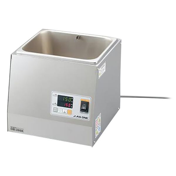 アズワン オイルバス (角型槽) 出荷前点検検査書付 OB-200K 1台 1-3147-41-22（直送品）