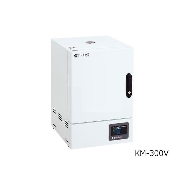 アズワン 乾熱滅菌器 左扉(右ハンドル左開き) 出荷前バリデーション付 KM-300V 1台 2-6393-42-28（直送品）