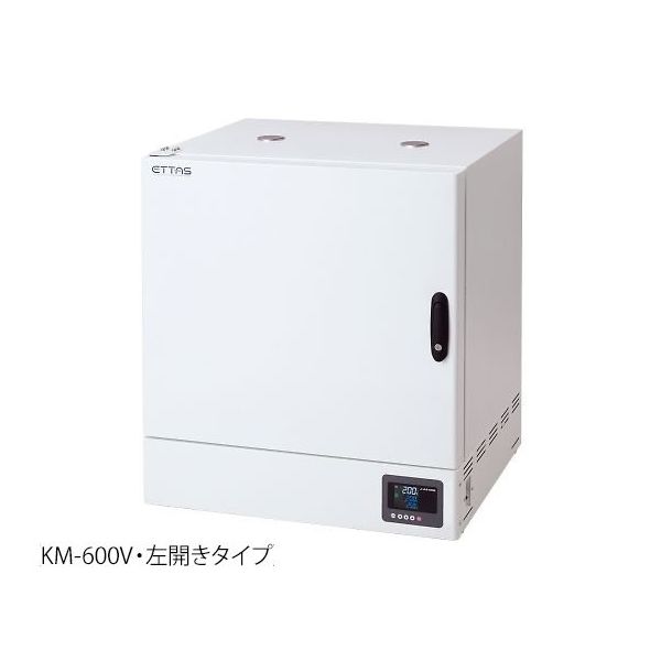アズワン 乾熱滅菌器 左扉(右ハンドル左開き) 出荷前バリデーション付 KM-600V 1台 2-6393-43-28（直送品）