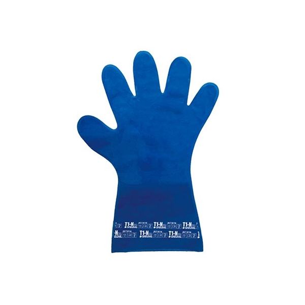 ダイヤゴム 耐透過インナー手袋 ダイローブ(5双入) 3-7176-12 1袋(5双)（直送品）