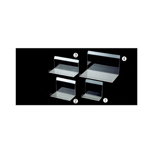 アズワン 角型小物立て 財布用 61-7222-15 1セット(10個)（直送品）