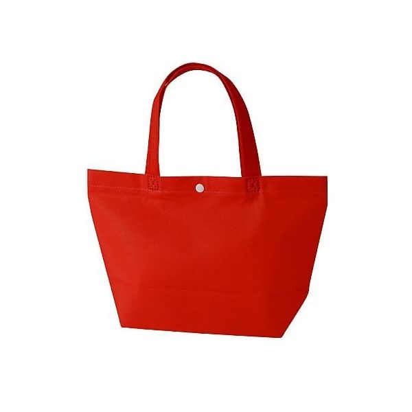 アズワン 不織布バッグ 船底ホック付き 特小 赤 200枚入 65-9398-47 1箱(200枚)（直送品）