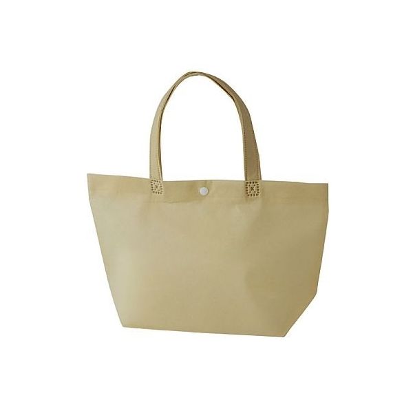 アズワン 不織布バッグ 船底ホック付き 特小 ベージュ 200枚入 65-9398-42 1箱(200枚)（直送品）