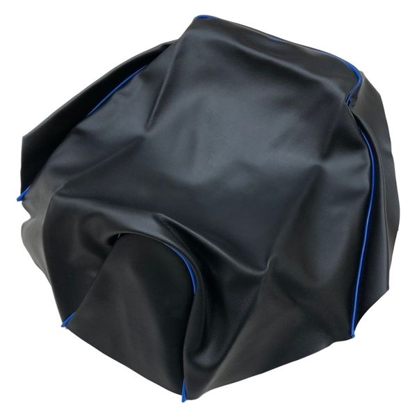 ALBA スーパーディオ/ZX(AF27/AF28) 黒カバー・青パイピング張替　日本製 HCH1005-C10P50 1枚（直送品）