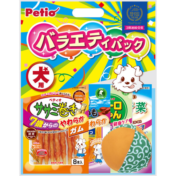 2024年 ペティオ 犬用 7歳からのおやつセット - アスクル