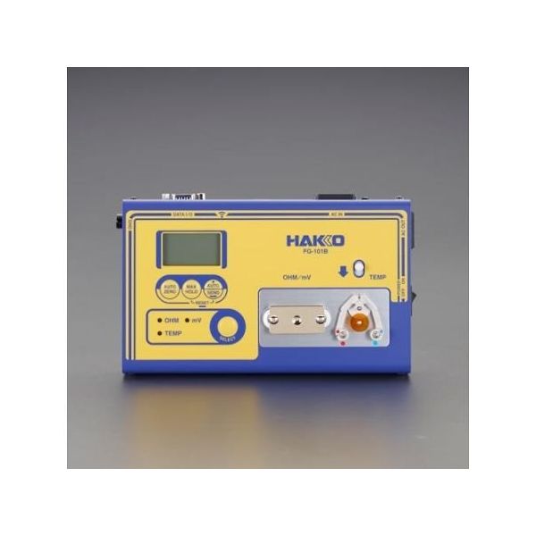 アズワン はんだこてテスター AC100V/3.2W 校正証明書付 65-2166-80-20 1台（直送品）