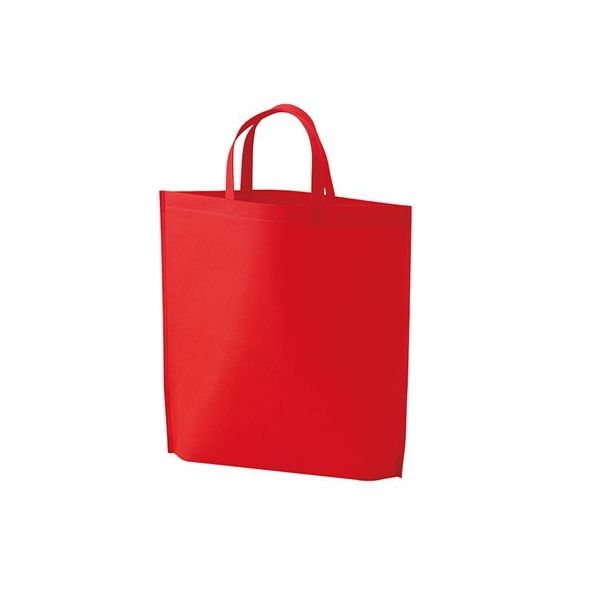 アズワン 不織布バッグ 底マチA4縦 赤 63-1290-39 1箱(100枚)（直送品）