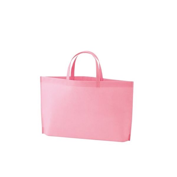 アズワン 不織布バッグ 底マチA4横 ピンク 63-1290-55 1箱(100枚)（直送品）