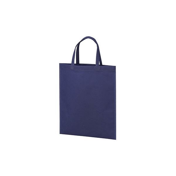 アズワン 不織布バッグ A4マチ無 紺 63-1290-12 1箱(100枚)（直送品）