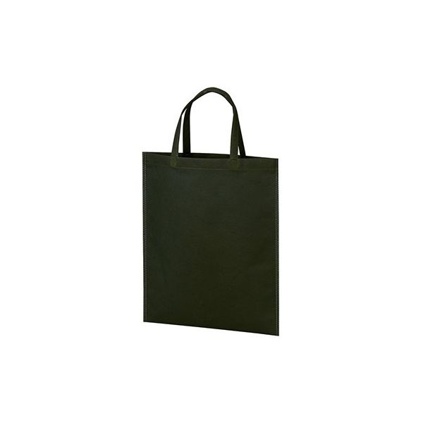 アズワン 不織布バッグ A4マチ無 黒 63-1290-10 1箱(100枚)（直送品）