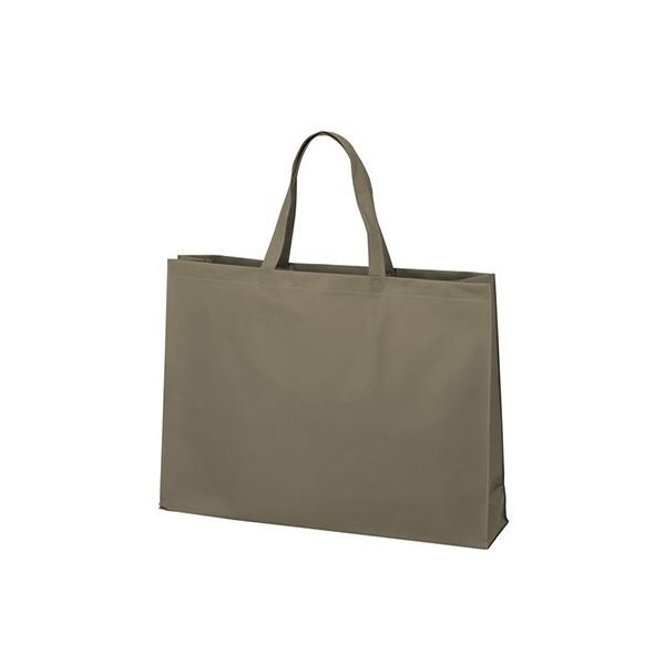 アズワン 不織布バッグ 角底 大 ダークグレー 63-1290-90 1箱(100枚)（直送品）