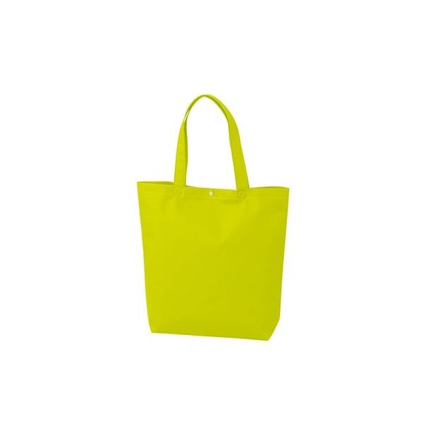 アズワン 不織布バッグ 船底ホック付きA4縦 マスカットグリーン 63-1291-36 1箱(100枚)（直送品）