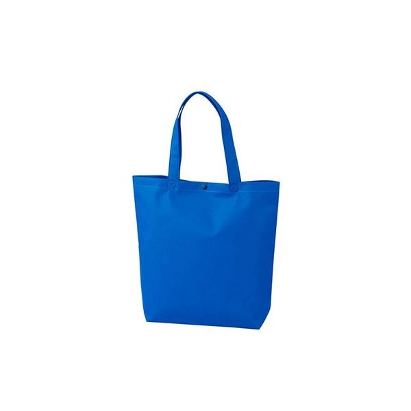 アズワン 不織布バッグ 船底ホック付きA4縦 ブルー 63-1291-39 1箱(100枚)（直送品）