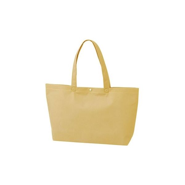 アズワン 不織布バッグ 船底ホック付きA4横 ベージュ 63-1291-43 1箱(100枚)（直送品）