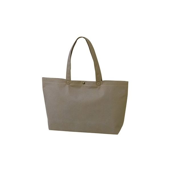 アズワン 不織布バッグ 船底ホック付きA4横 ダークグレー 63-1291-45 1箱(100枚)（直送品）